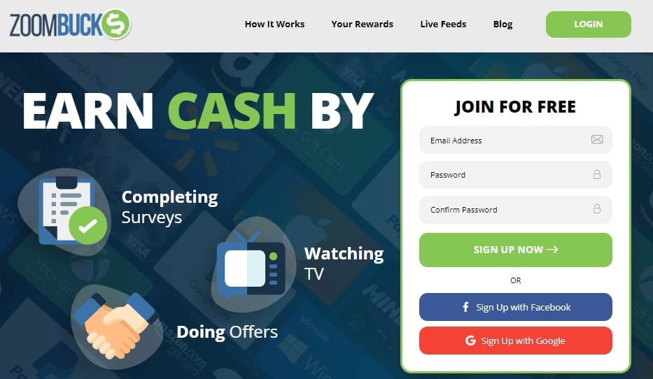 Earn Money by Watching Ads Zoombucks