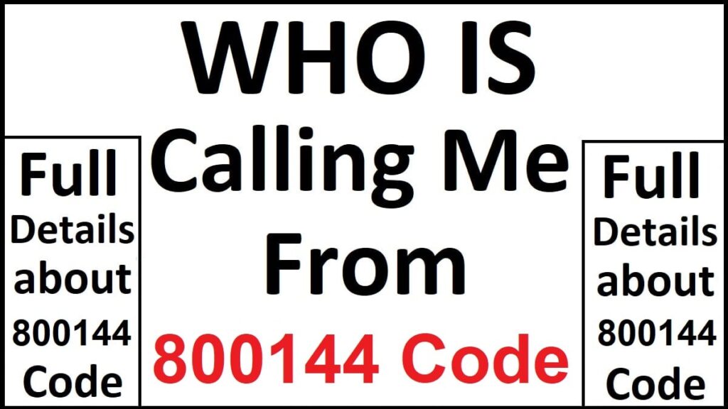 Etisalat 800144 Number