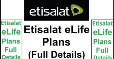 Etisalat eLife Plans