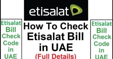 Etisalat Bill Check Online