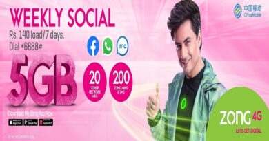 Zong Weekly Social Offer