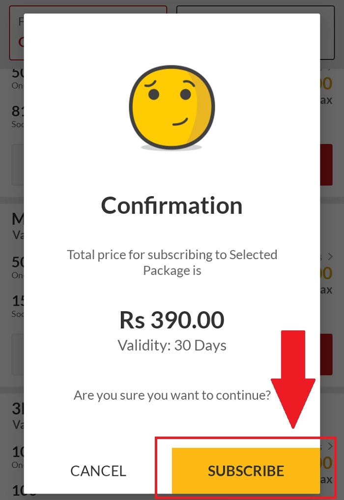 Confirm Subscription