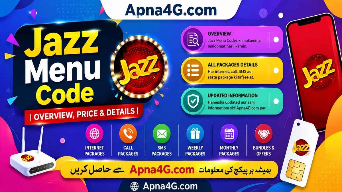 Jazz Menu Code