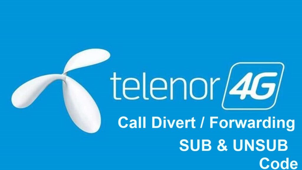 Telenor Call Divert Code