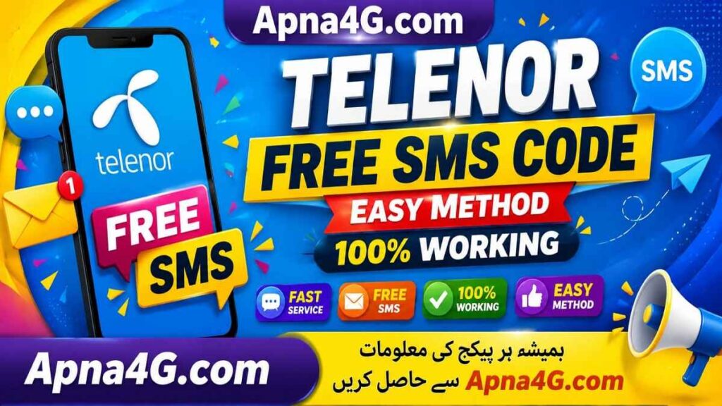 Telenor Free SMS Code