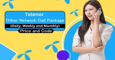 Telenor To Other Network Call Packages