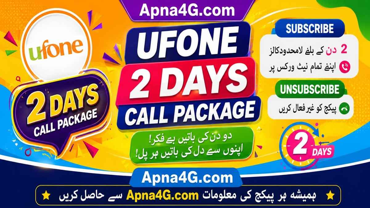 Ufone 2 Days Call Package