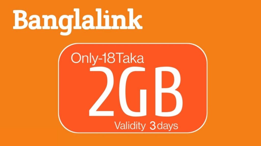 Banglalink 2GB in 18 Tk Internet Offer Code