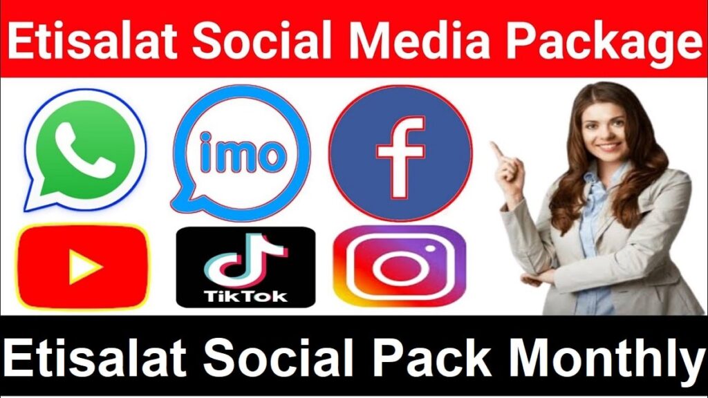 Etisalat Monthly Social Data Package