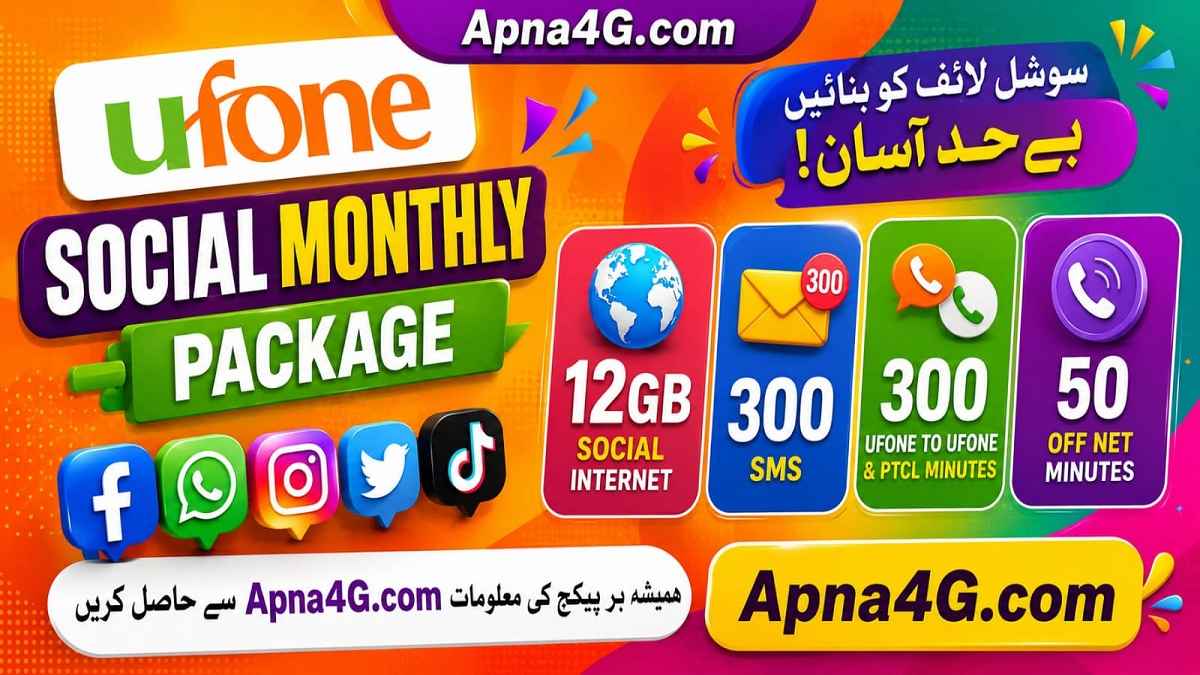 Ufone Social Monthly Package