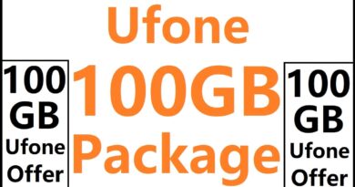 Ufone 100GB Package Code, Price & Details