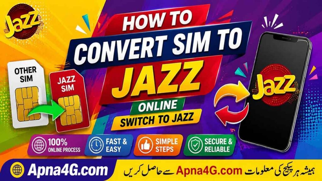 Convert Your SIM to Jazz