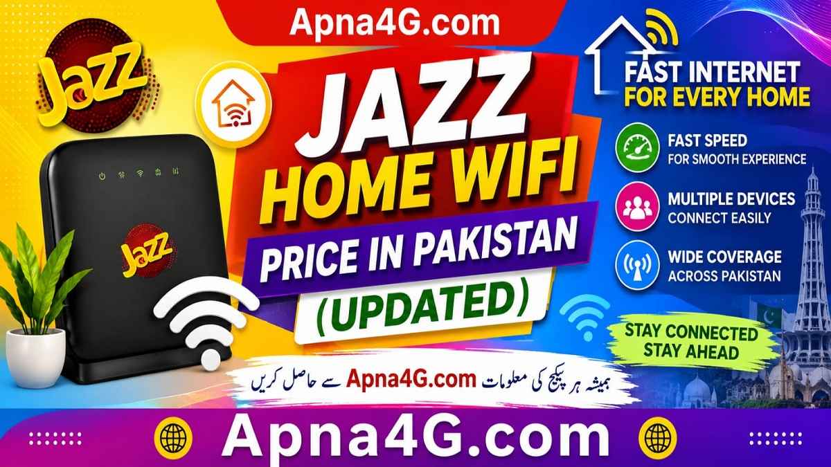 Jazz Home WiFi Details