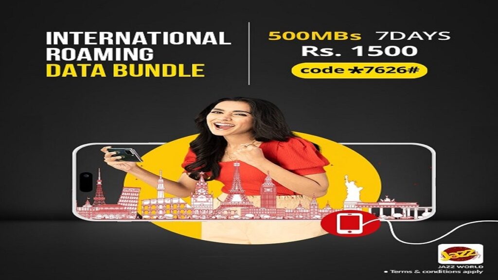 Jazz International Roaming Data Bundle