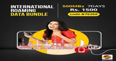 Jazz International Roaming Data Bundle