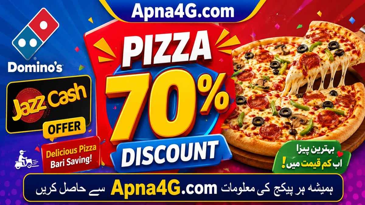 Dominos Jazz Cash Offer