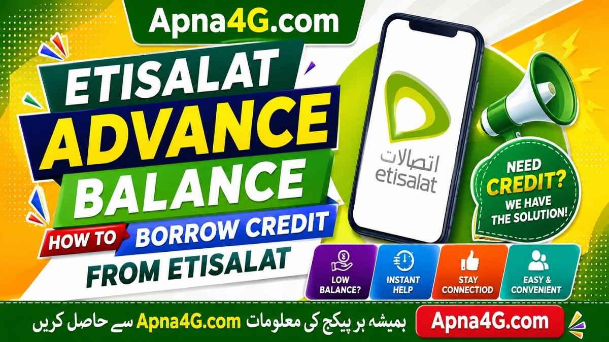 Etisalat Advance Balance Code - How To Borrow Credit From Etisalat