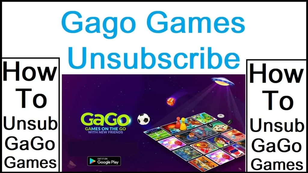 Gago Games Unsubscribe Code