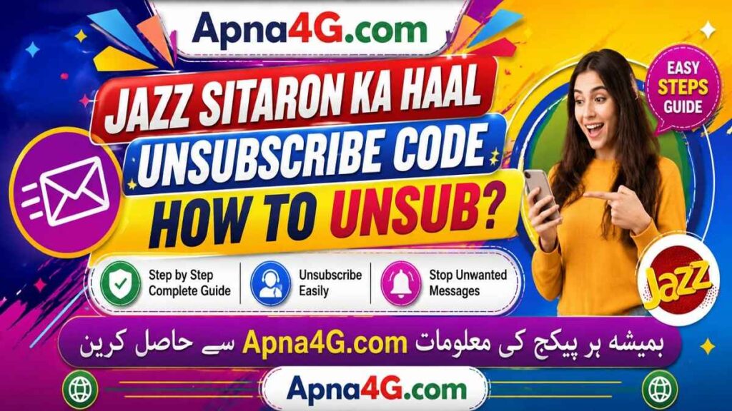 Jazz Sitaron Ka Haal Unsubscribe Code