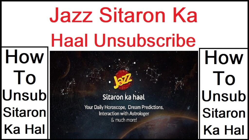 Jazz Sitaron Ka Haal Unsubscribe Code