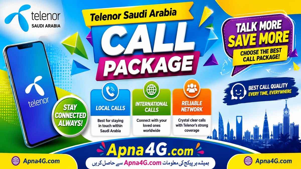 Telenor Saudi Arabia Call Package