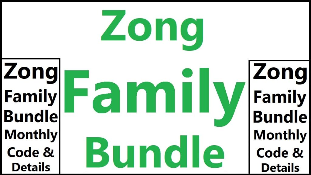 Zong Family Bundle