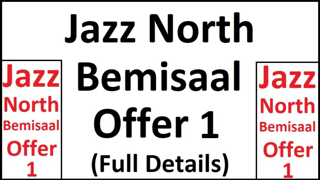 Jazz North Bemisaal Offer 1