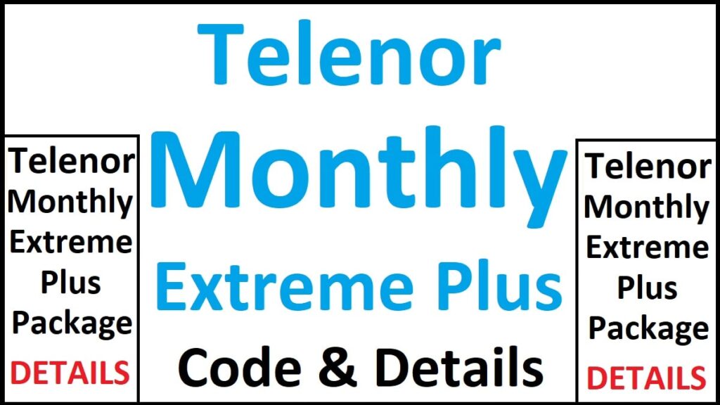 Telenor Monthly Extreme Plus