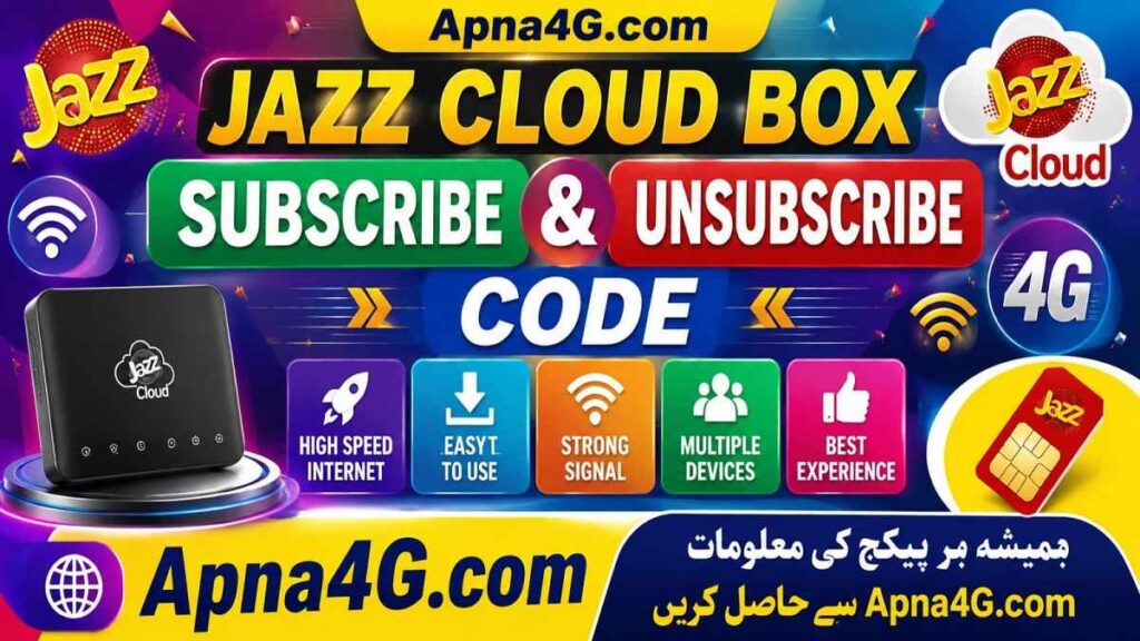 Jazz Cloud Box Subscribe & Unsubscribe Code