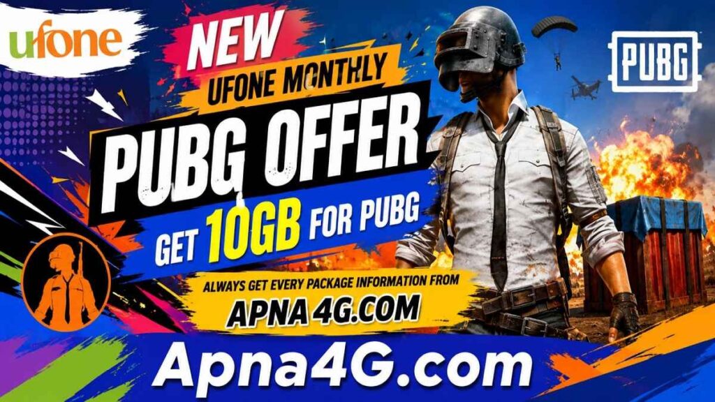 Ufone Monthly PUBG Offer