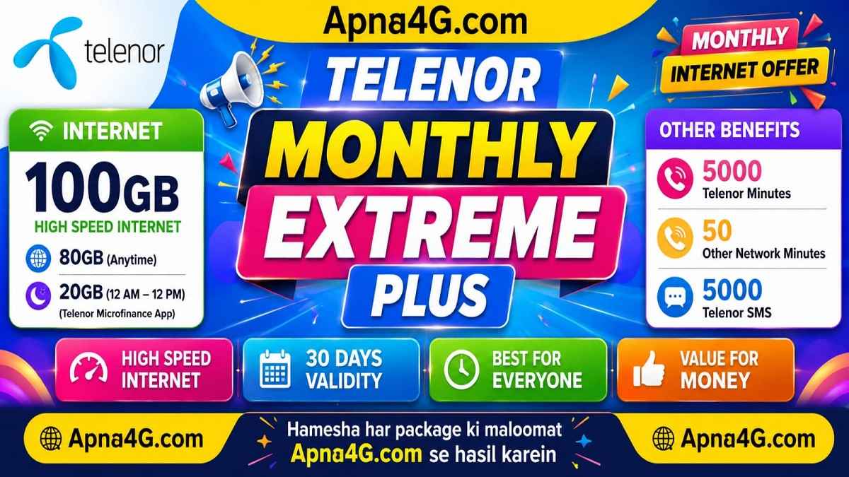 Telenor Monthly Extreme Plus