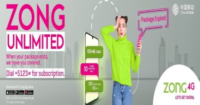 Zong Unlimited Offer Code 180 Days Validity