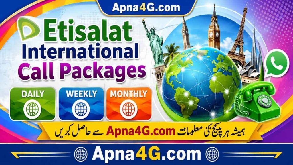 Etisalat International Call Packages Details