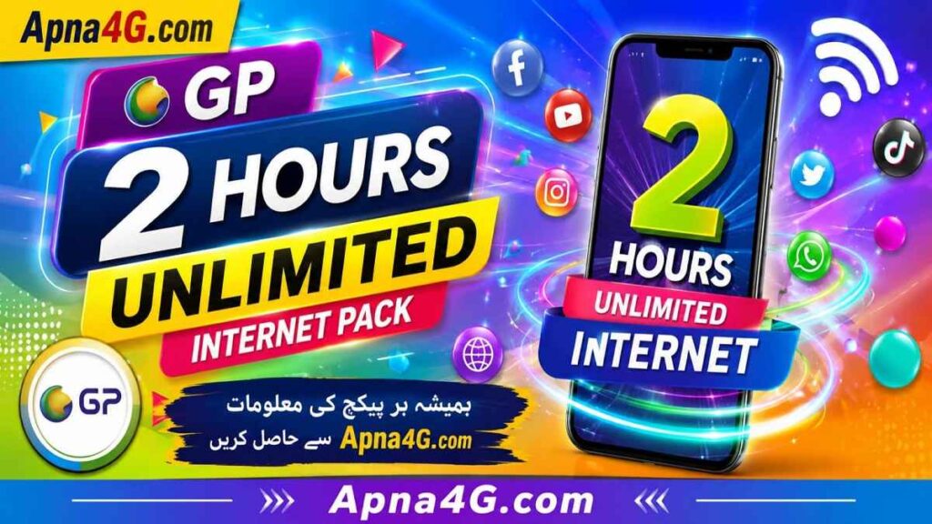 GP 2 Hours Unlimited Internet Pack