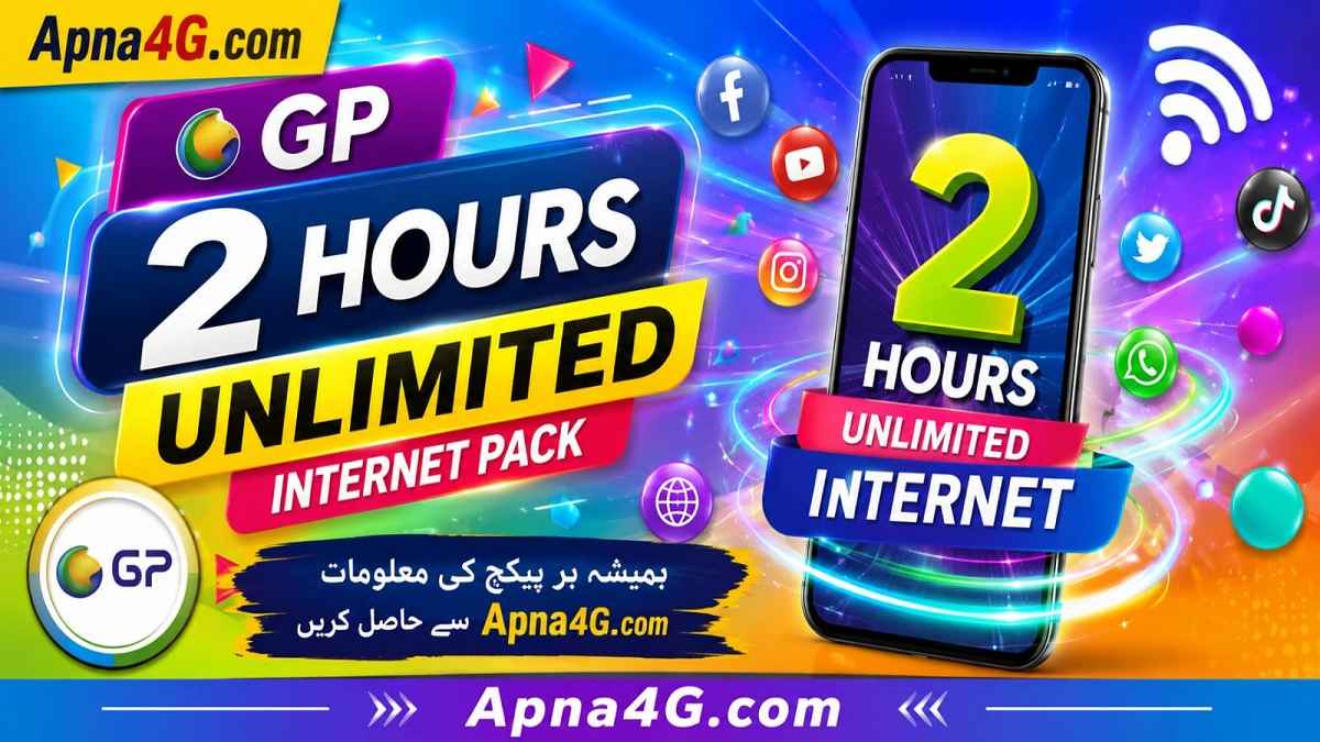 GP 2 Hours Unlimited Internet Pack