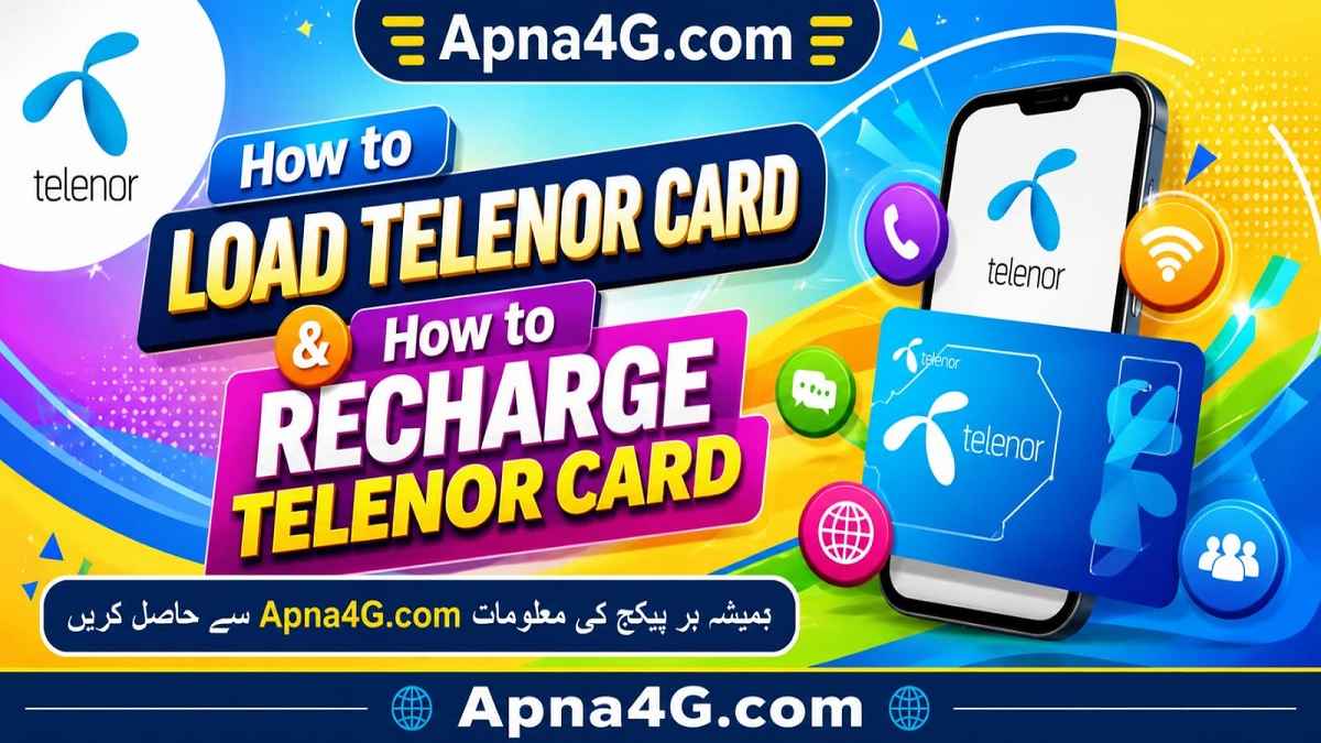 Telenor Card Load Code