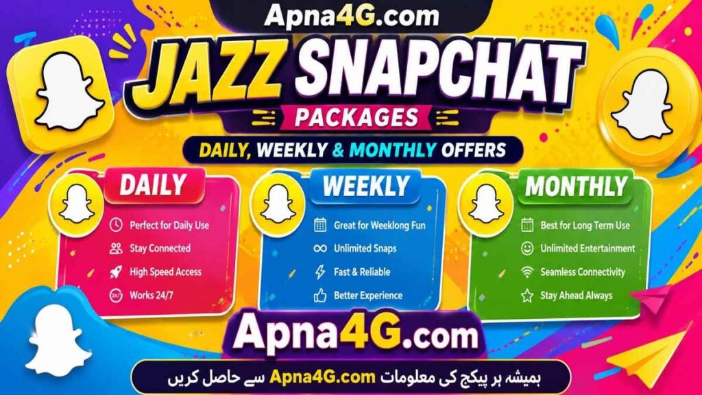 Jazz Snapchat Packages Details