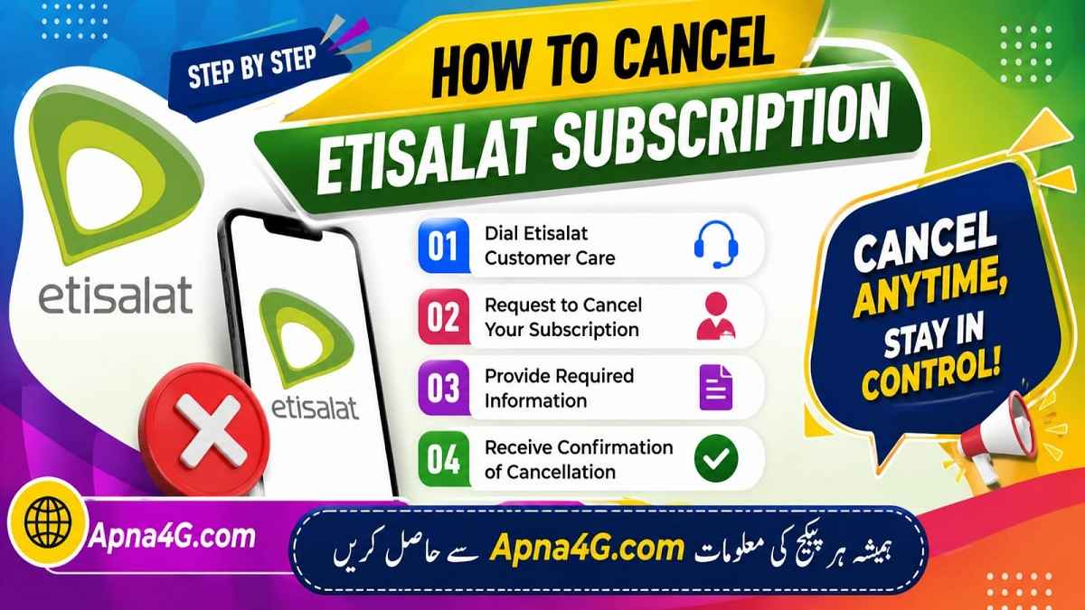 How To Cancel Etisalat Subscription