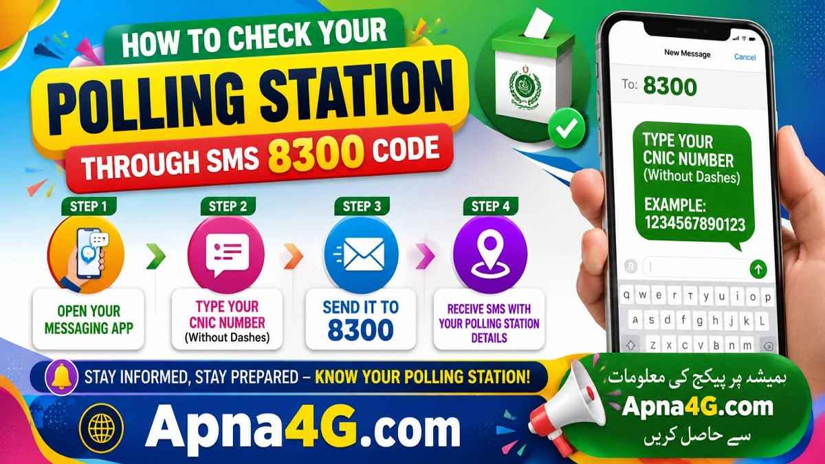 How To Check Your Polling Station through SMS 8300 Code