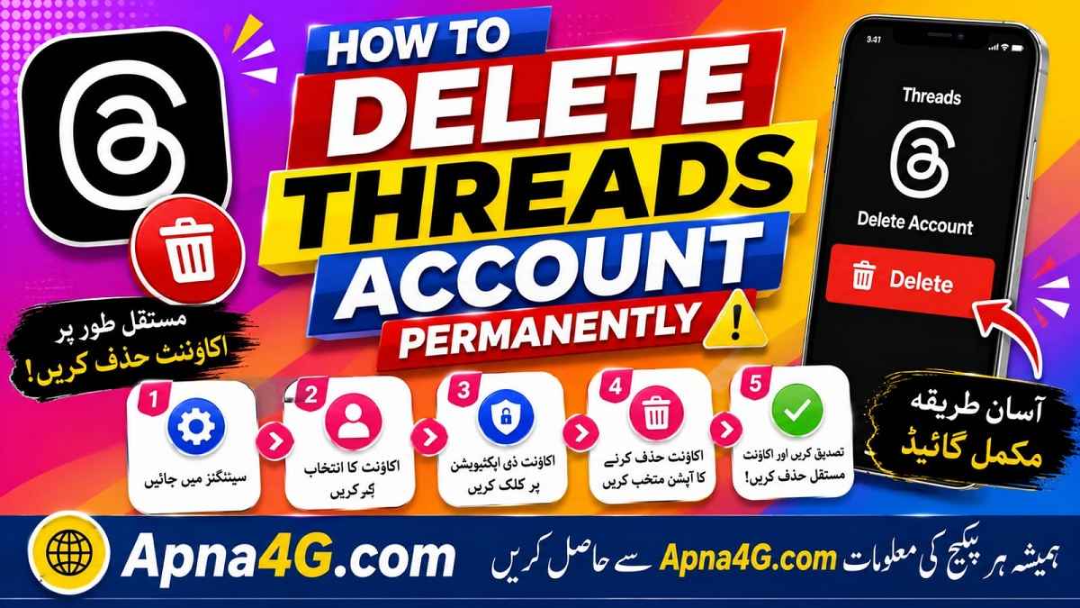 How to Delete Threads Account Permanently