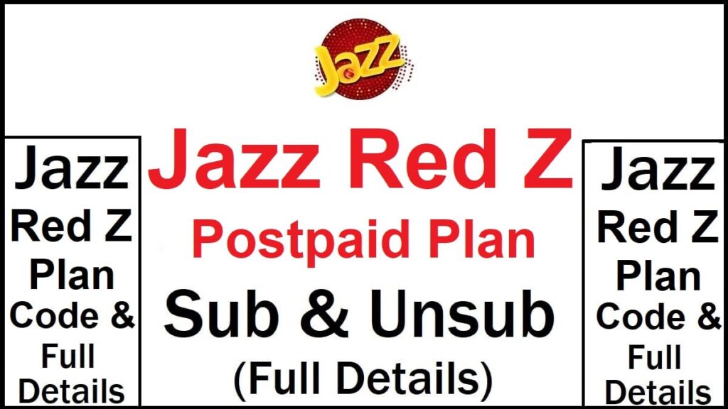 Jazz Red Z Postpaid Package