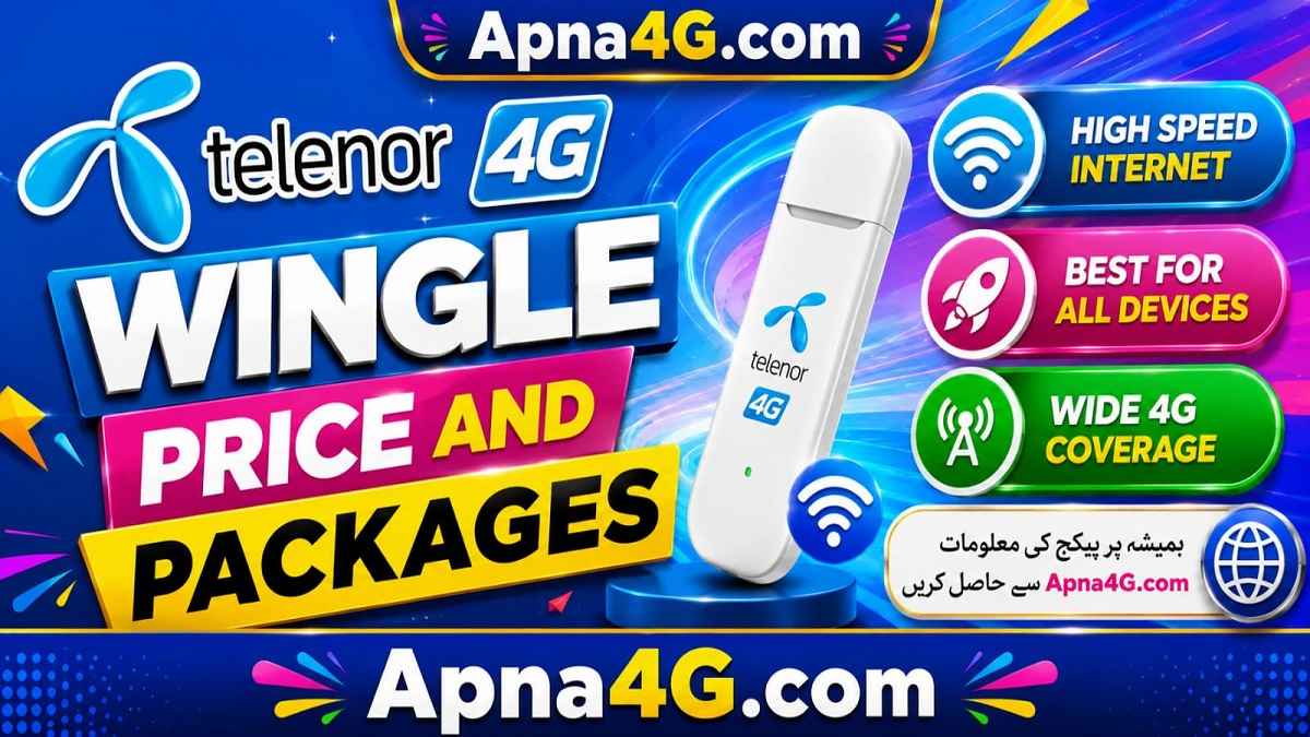 Telenor 4G Wingle Packages