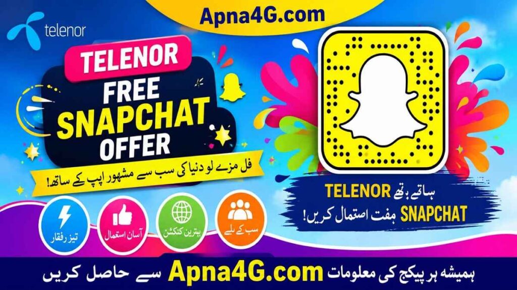 Telenor Free Snapchat Details