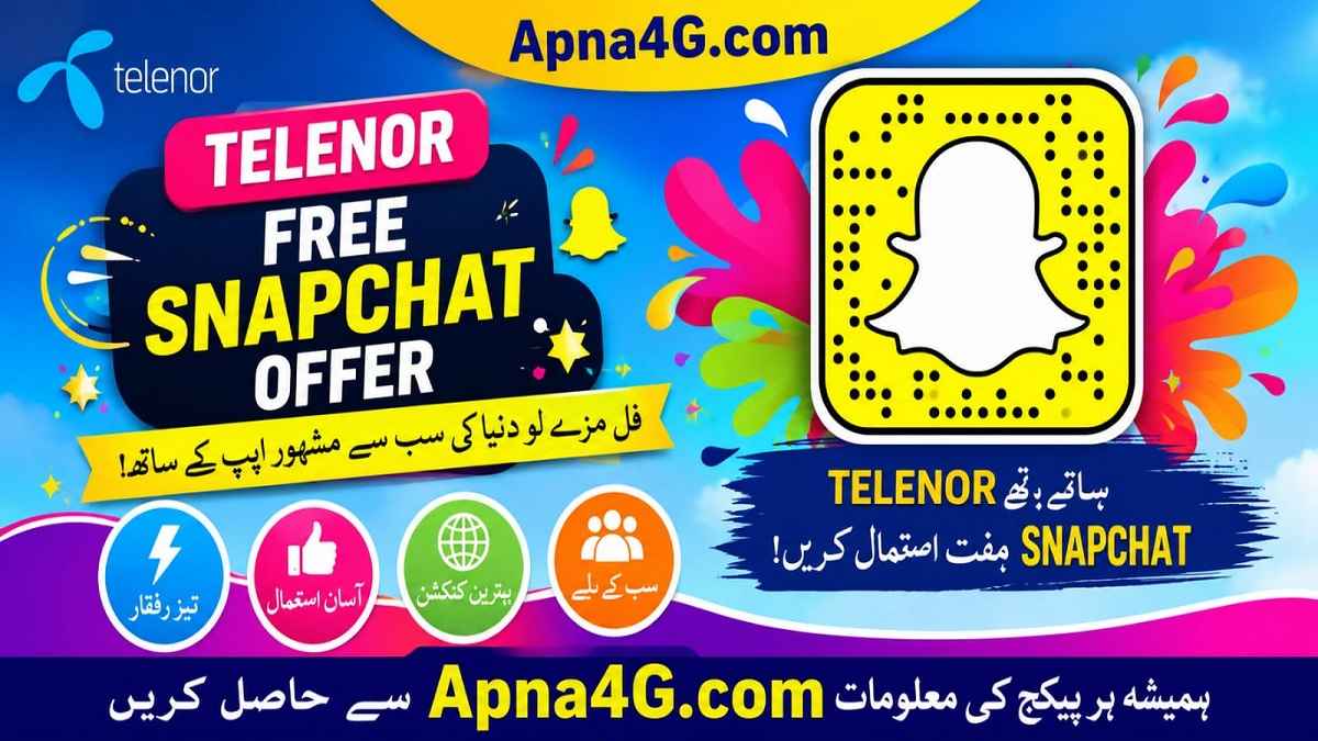 Telenor Free Snapchat Details