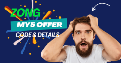 Zong My5 Offer