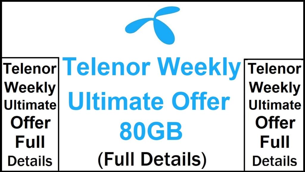 Telenor Weekly Ultimate Offer