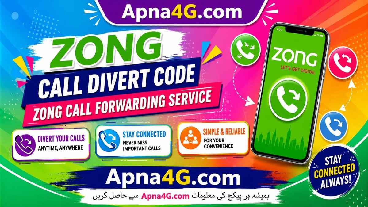Zong Call Divert Code