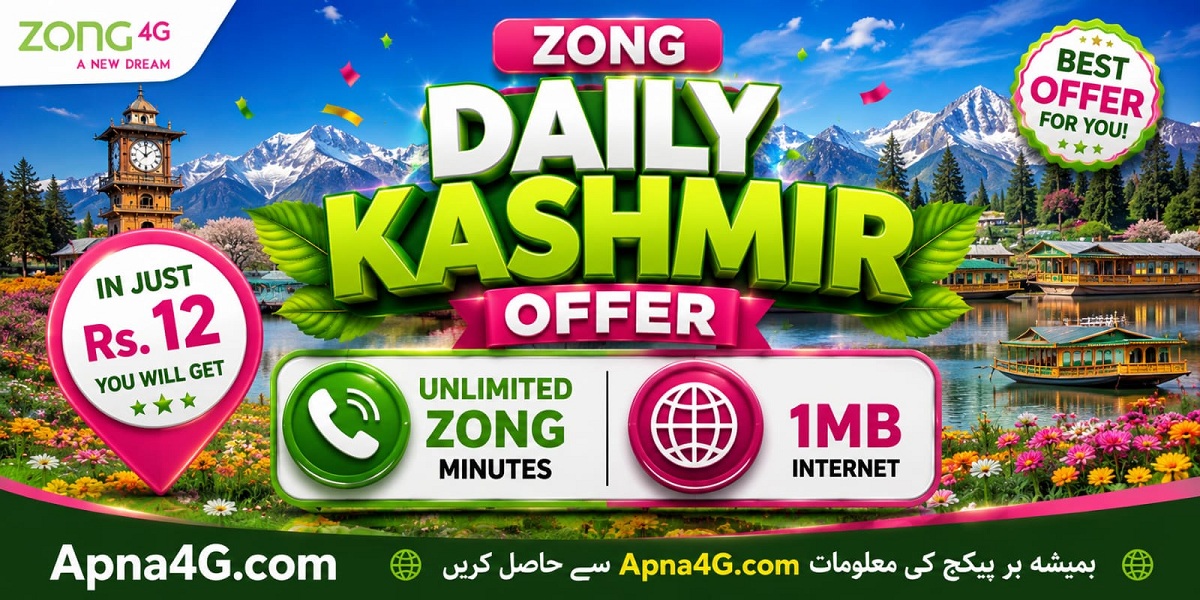 Zong Daily Kashmir Offer