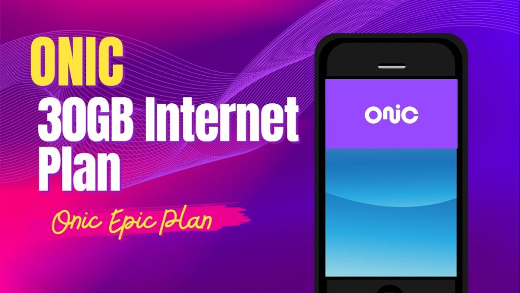 Onic 30GB Internet Package Code and Price 2024