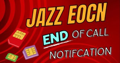 Jazz EOCN Unsubscribe Code - End Call Notification